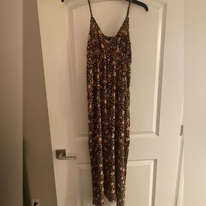 Billabong flower long maxi dress